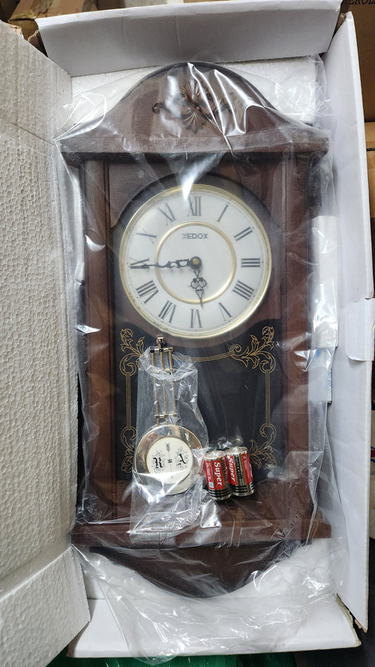 Xedox Quartz wooden Wall Clock