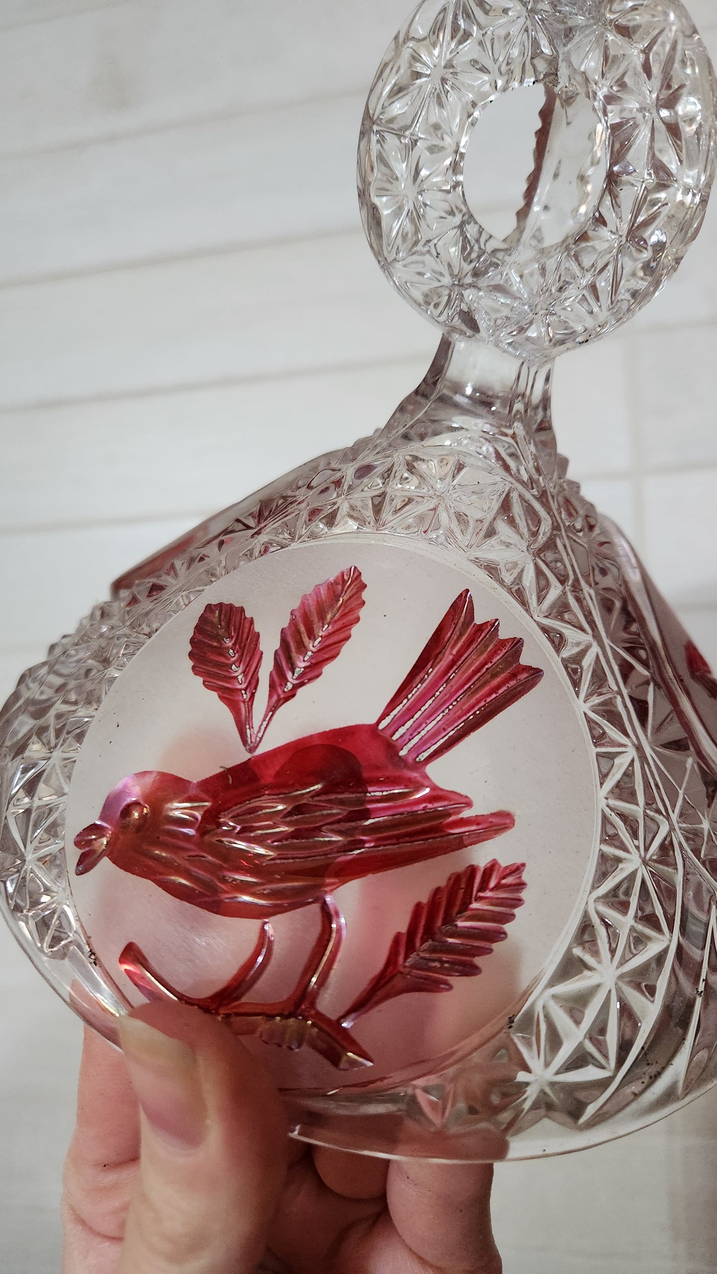 Italian Ceramica Galassia Cookie Jar - Hand Painted Floral & Fruit Design
