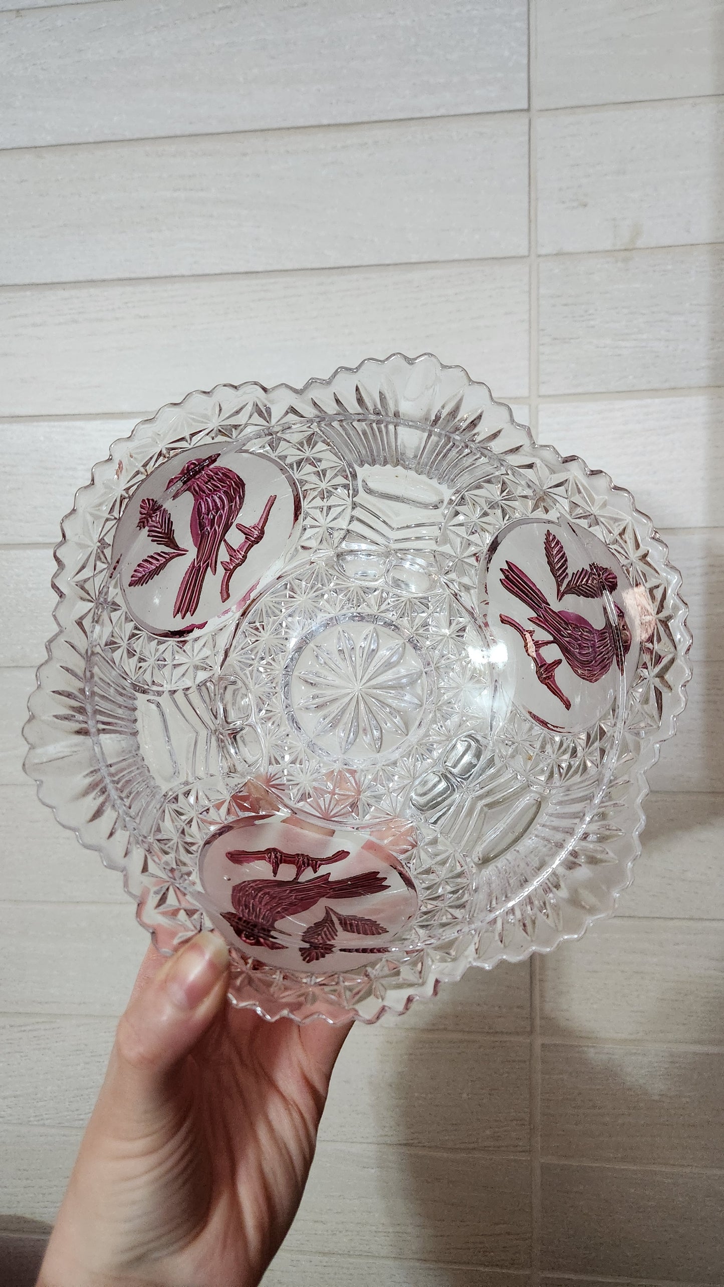 Italian Ceramica Galassia Cookie Jar - Hand Painted Floral & Fruit Design