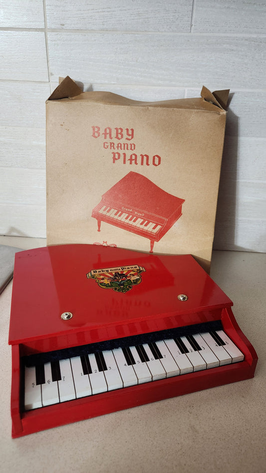 Vintage Japanese Baby Grand Piano Toy
