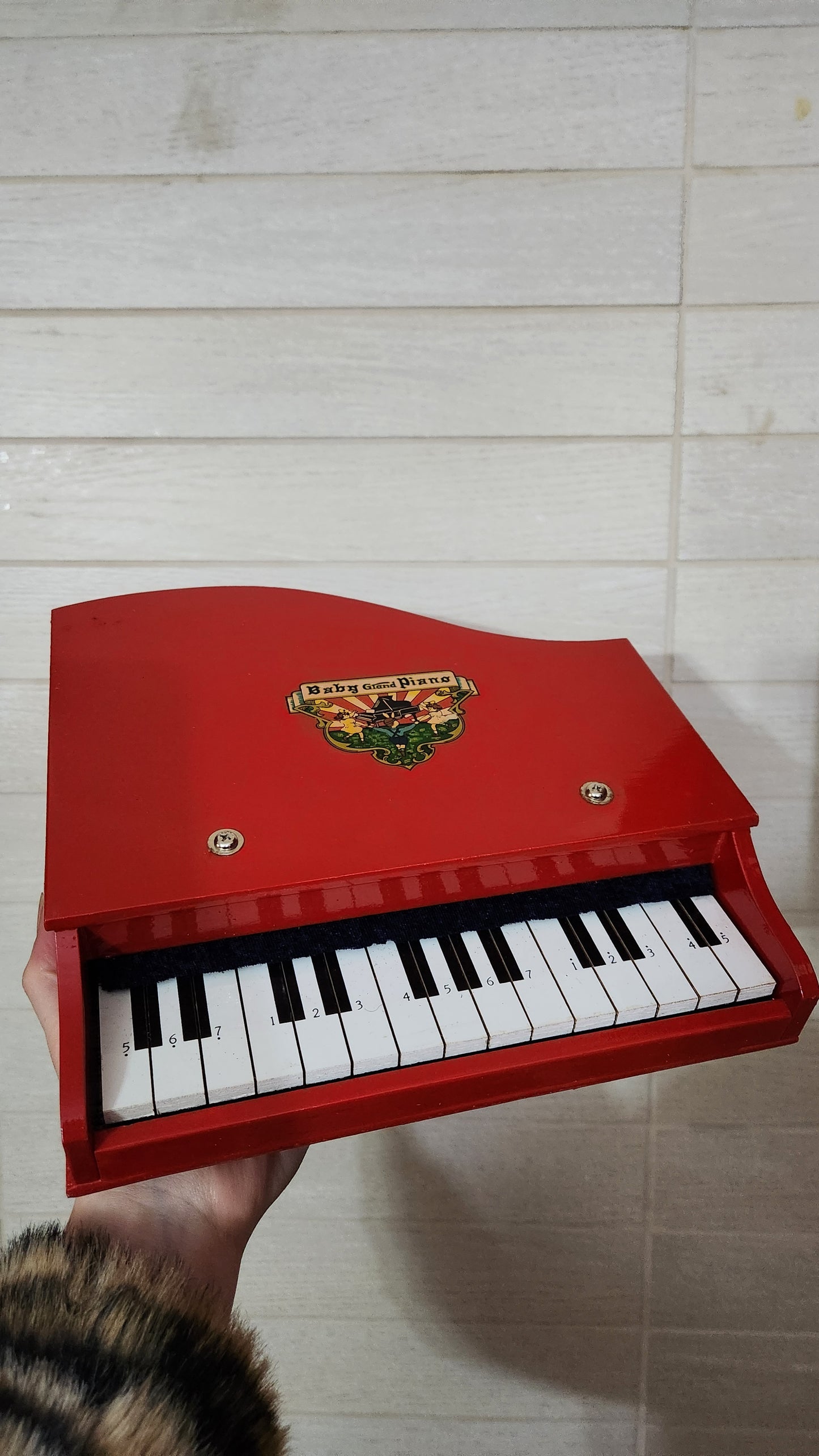 Vintage Japanese Baby Grand Piano Toy