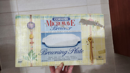 Vintage Corning Microwave Browner/Browning Plate, MW45 10