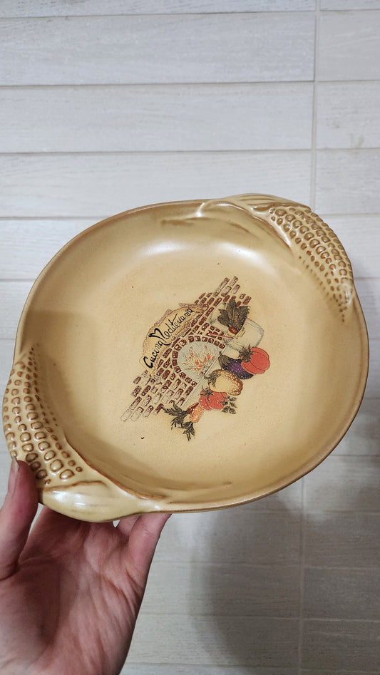 Italian Cucina Mediterranea Ceramic Serving Bowl
