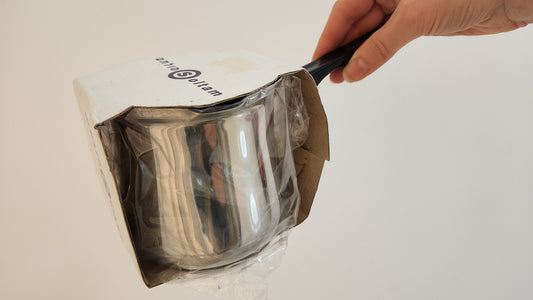 Vintage Soltam Stainless Steel pot/finjan