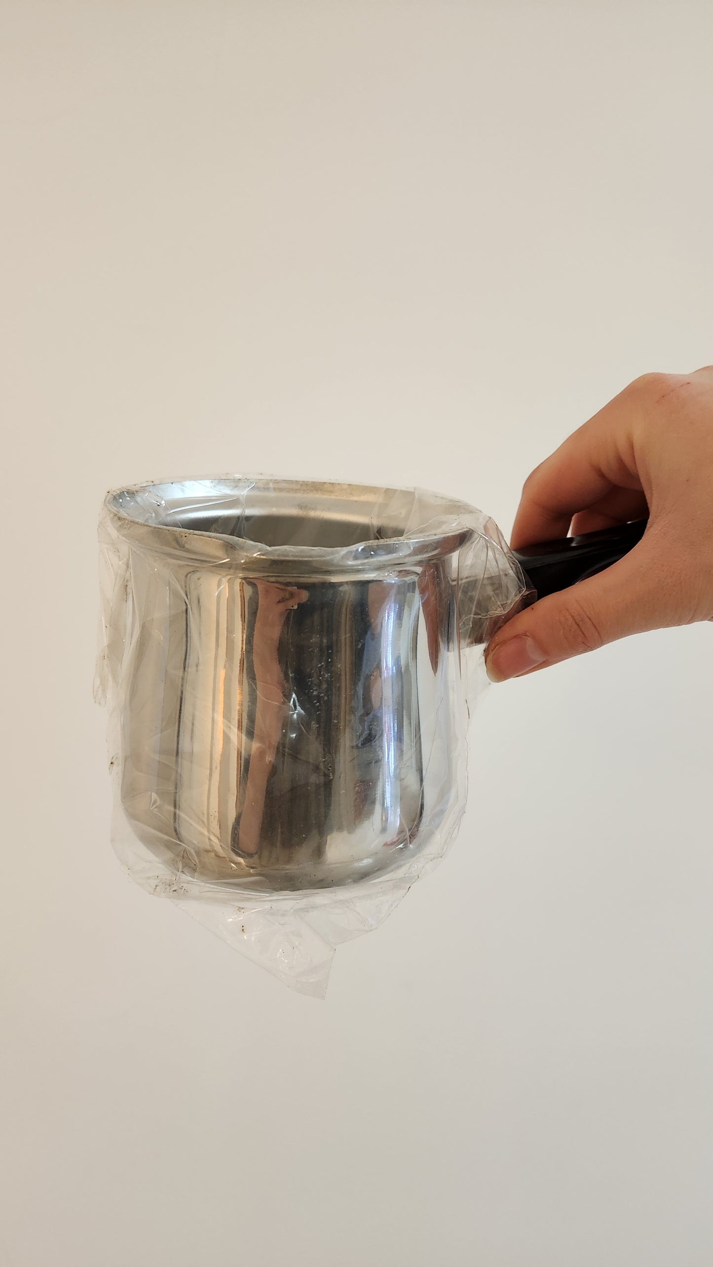 Vintage Soltam Stainless Steel pot/finjan