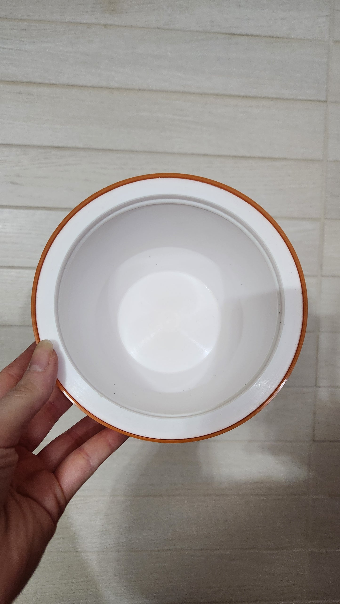 Vintage 1970s Orange Apple Ice Bucket - Pomme à Glaçons