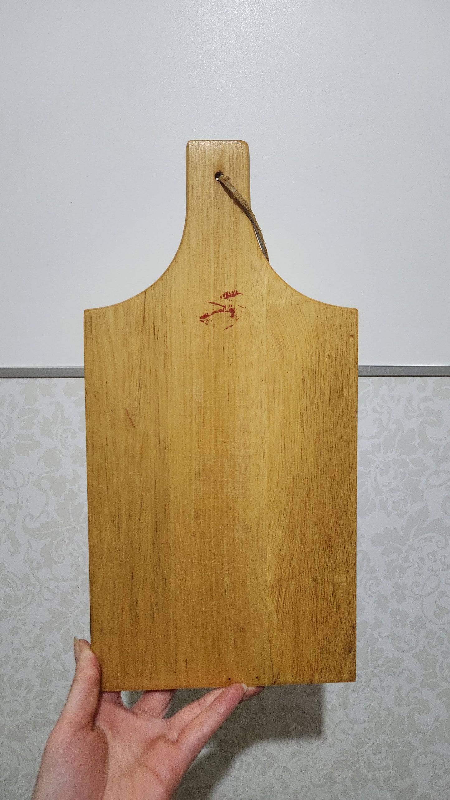 Set of two 70s Vintage Nevco wooden cutting boards