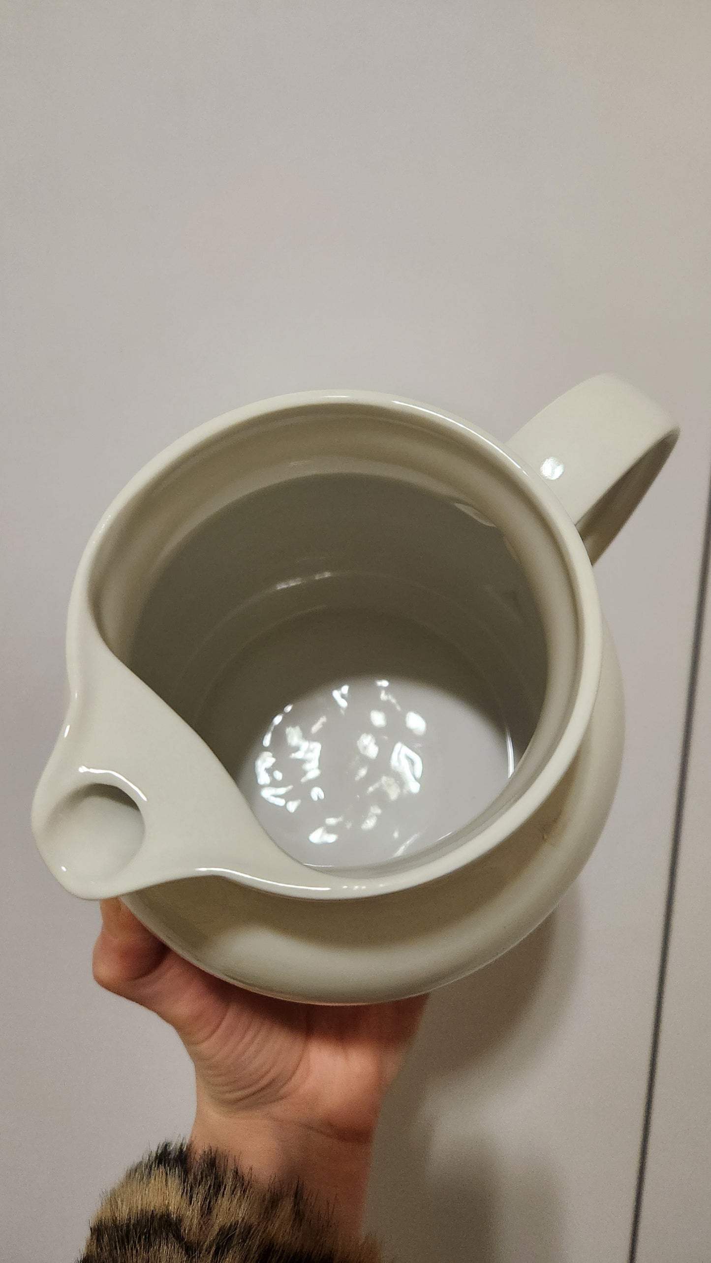 Vintage Tognana Italian Porcelain Pitcher - Fruit Pattern