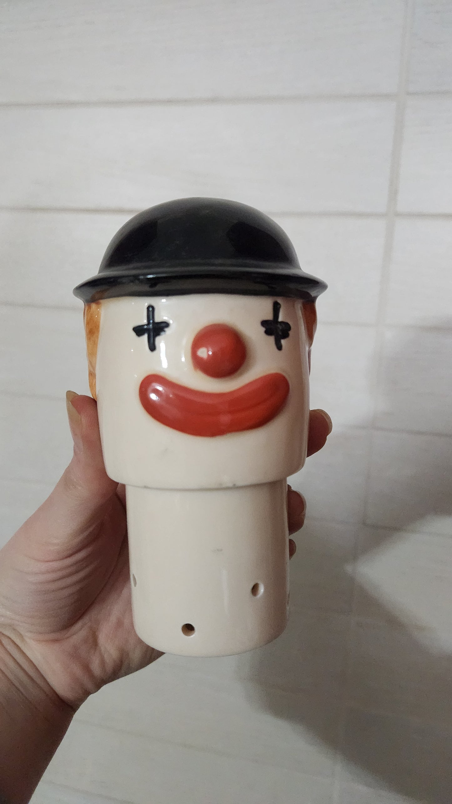 Rare Vintage Japanese Clown Stacking Tea Set - M Brand