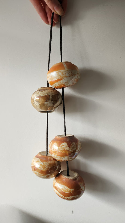 Israeli Ceramic Wind Chimes/Hanging Bells