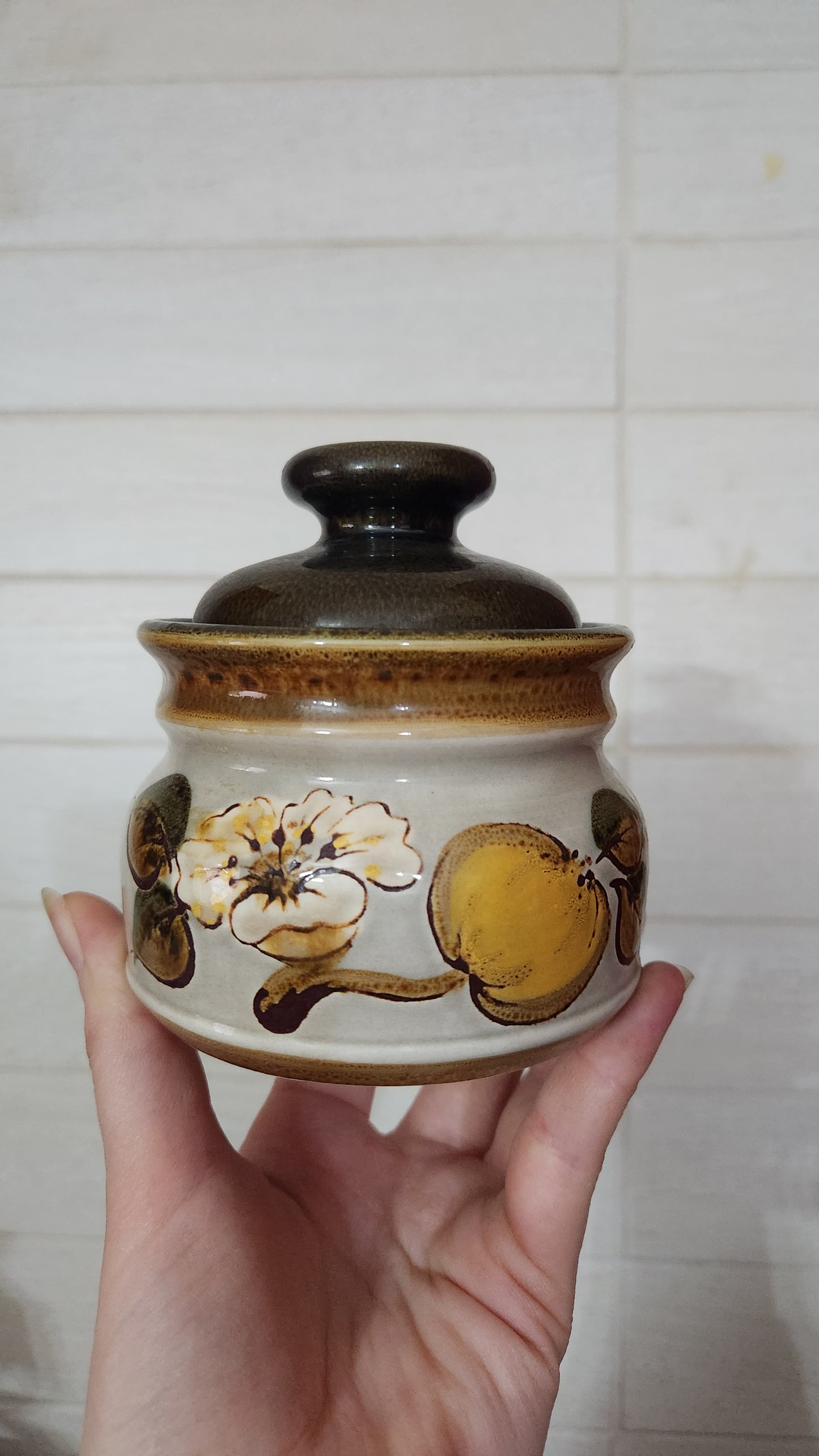 23 Pieces Schramberg SMF Germany "Anemone" Hand-Painted Majolica Set