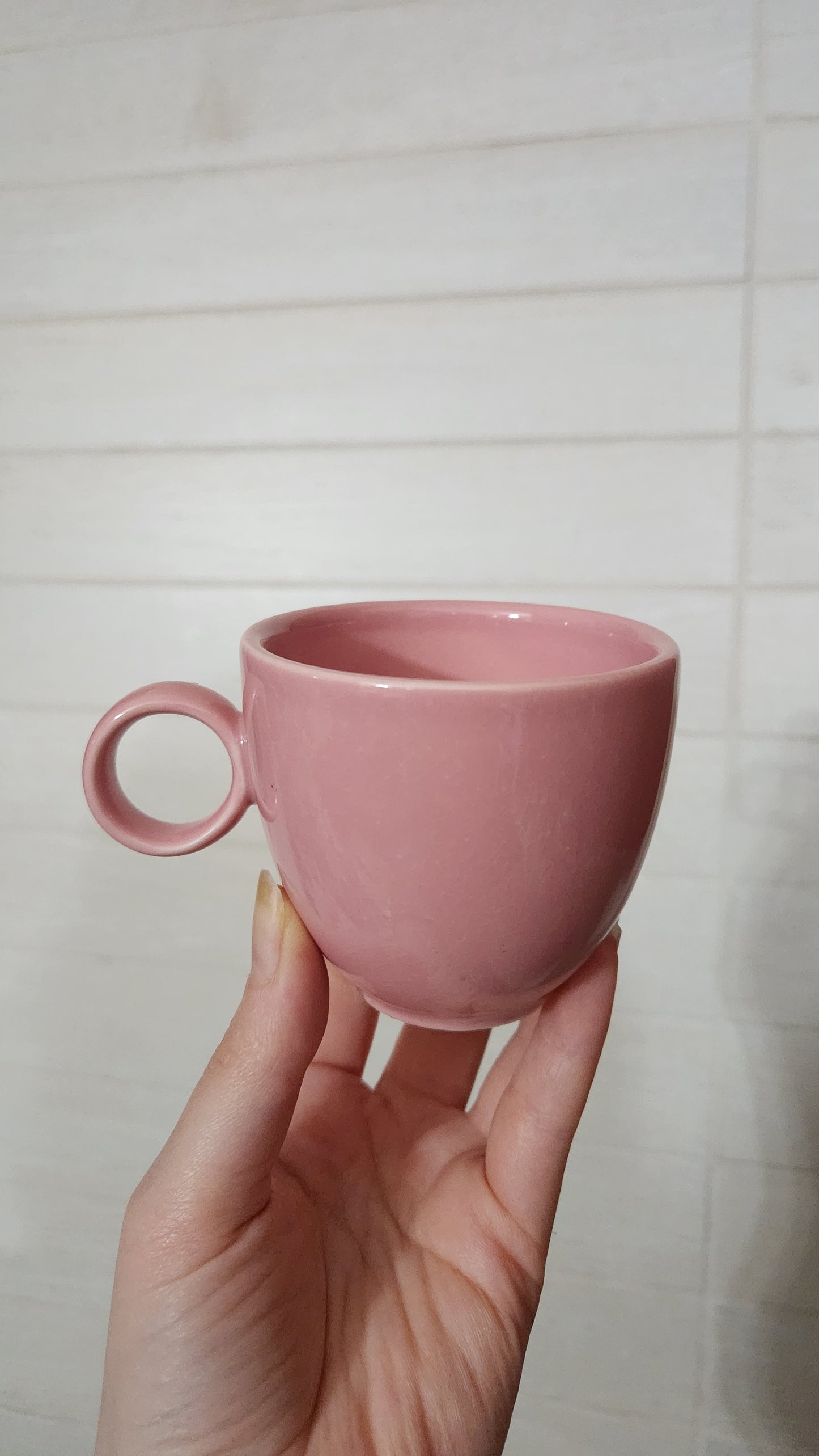 80s Active China "Galaxy" Pink Tea/Coffee Set - 15-Piece