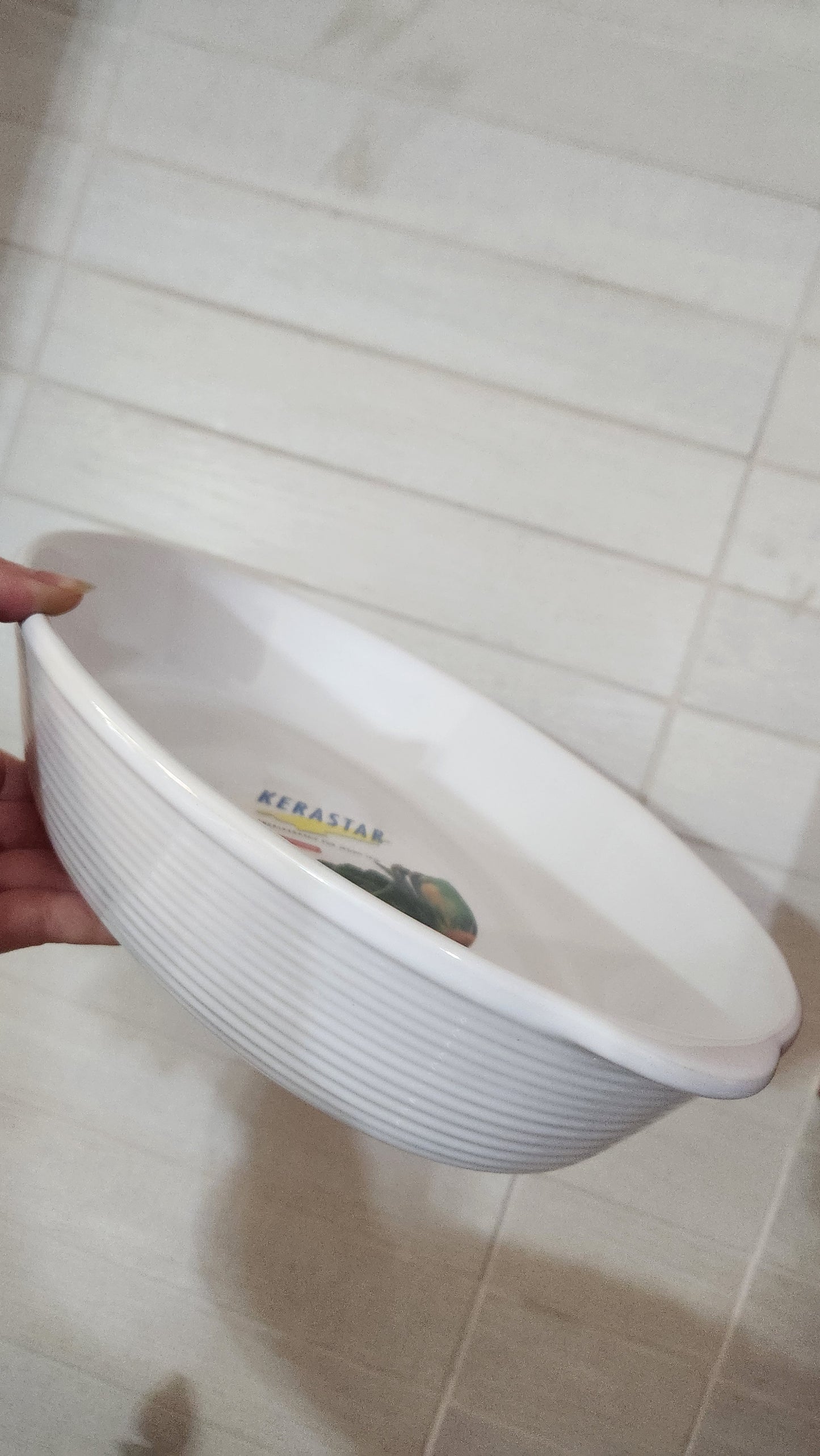 2 Vintage Scheurich Kerastar Oval Ceramic Baking Dishes - W. Germany