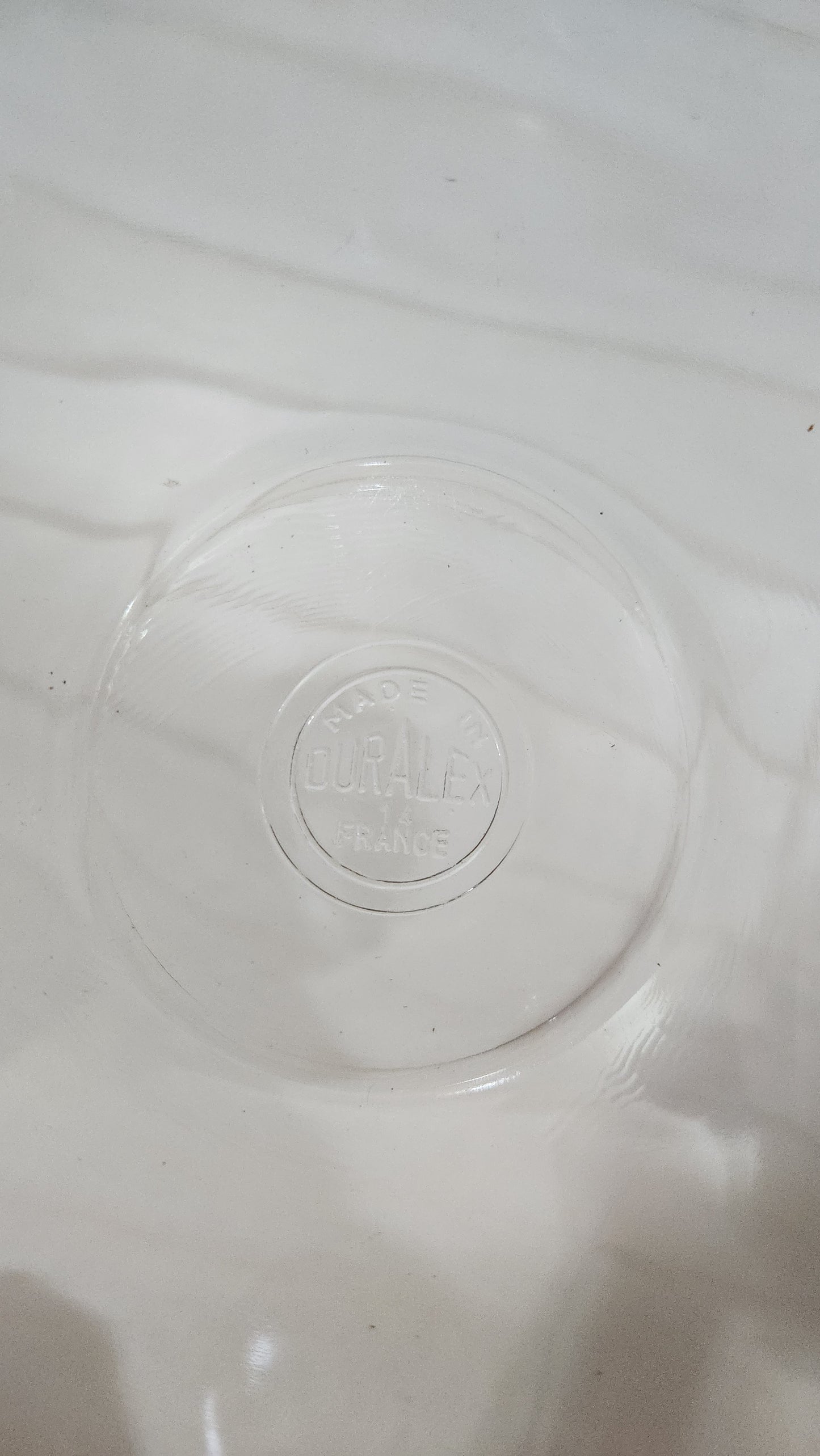 4 Duralex France "Lys" Clear Tempered Glass Square Nesting Bowls