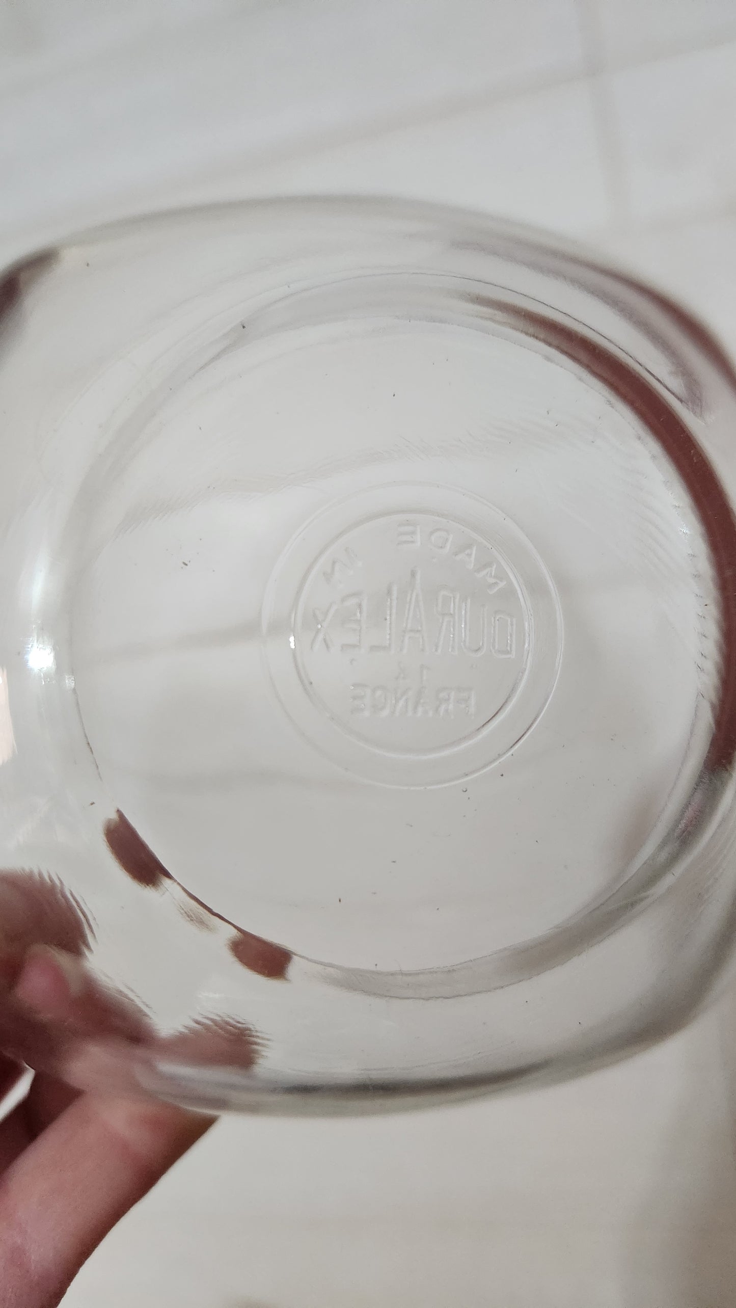 4 Duralex France "Lys" Clear Tempered Glass Square Nesting Bowls