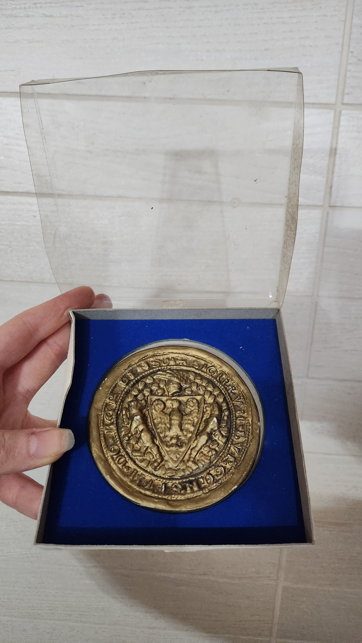 Vintage Berlin City Seal Replica (Circa 1300) - Jugendwerkheim Berlin-Wilmersdorf