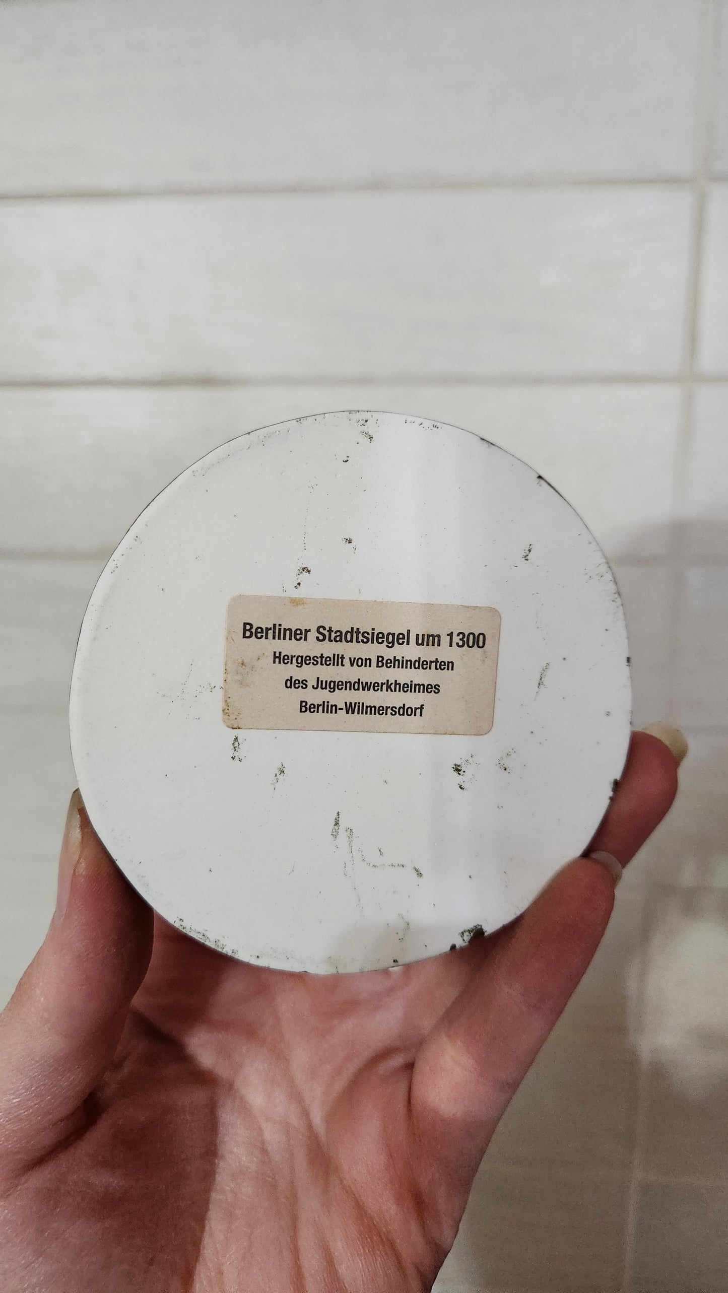 Vintage Berlin City Seal Replica (Circa 1300) - Jugendwerkheim Berlin-Wilmersdorf