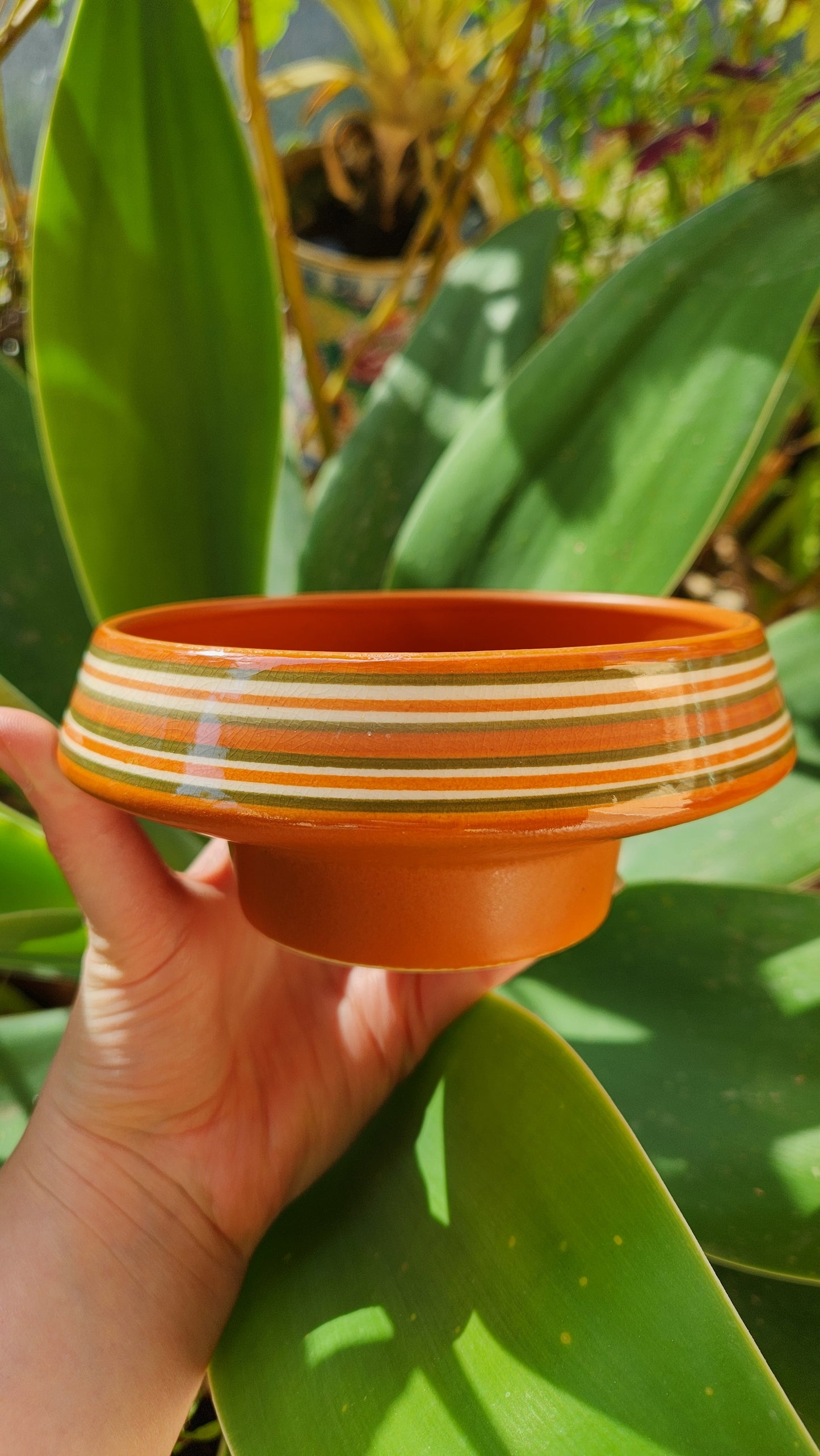 Kfar Menachem Ceramic Hand Decorated Bowl