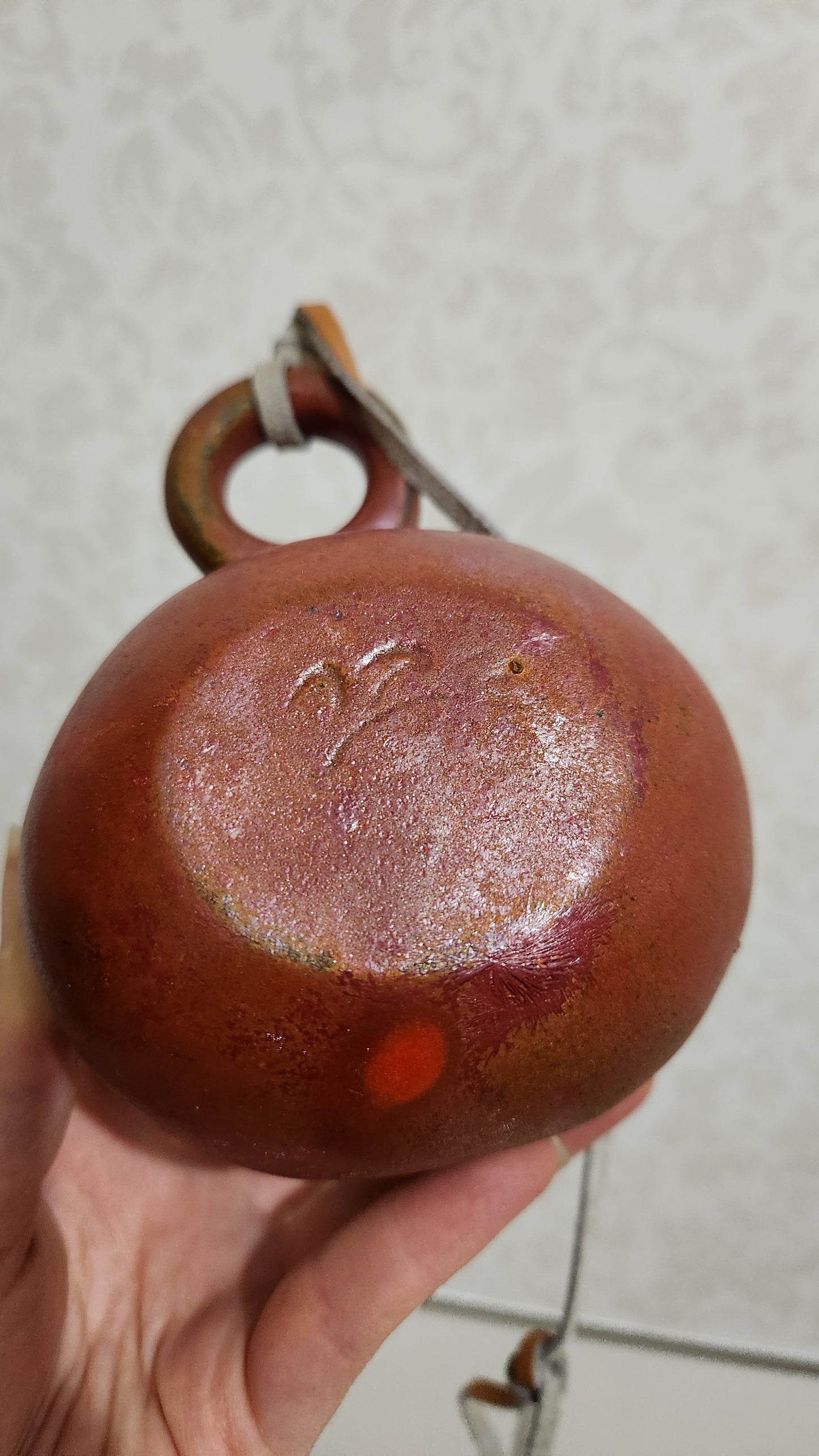 "Tzabar" Katzrin Pair of Hanging Ceramic Bird Nesters