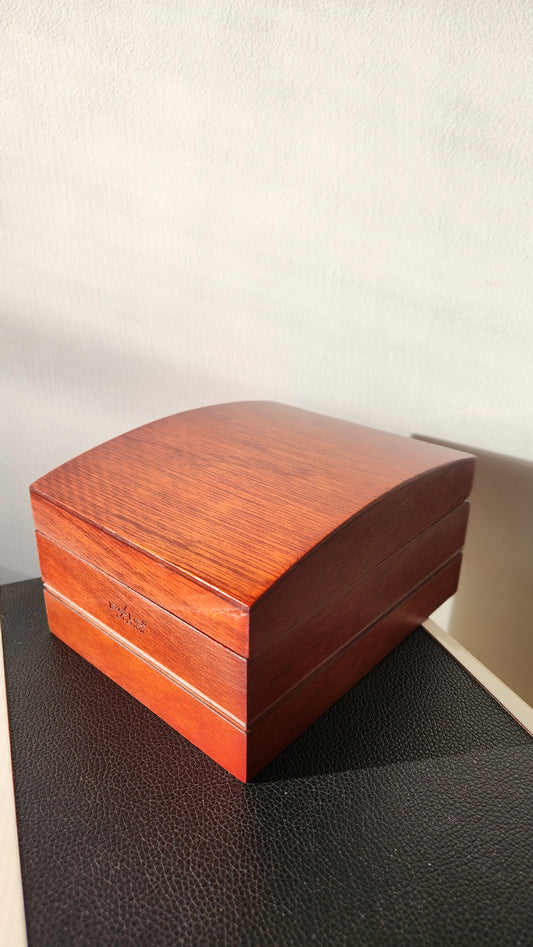 Polo Design Wooden Jewelry & Valet Box with Mirror