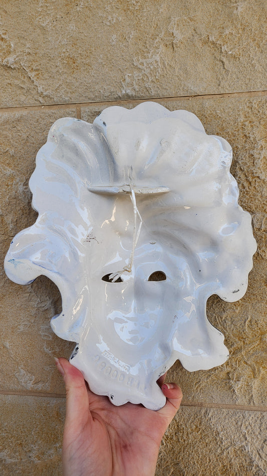 Jitrois Italy Ceramic Mask - Ornate Venetian Lady