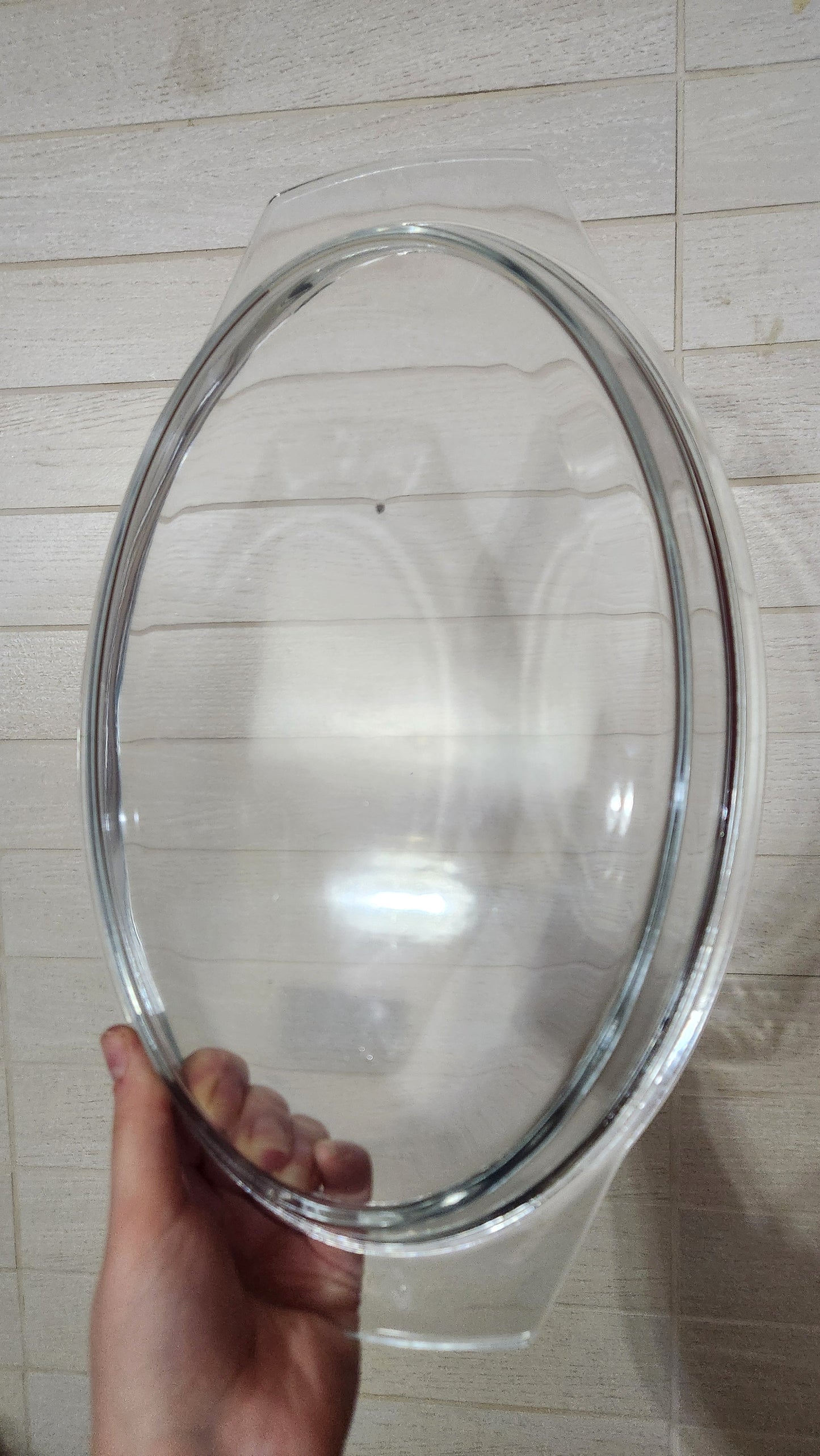 Marinex 4-Quart Oval Glass Casserole Dish with Lid