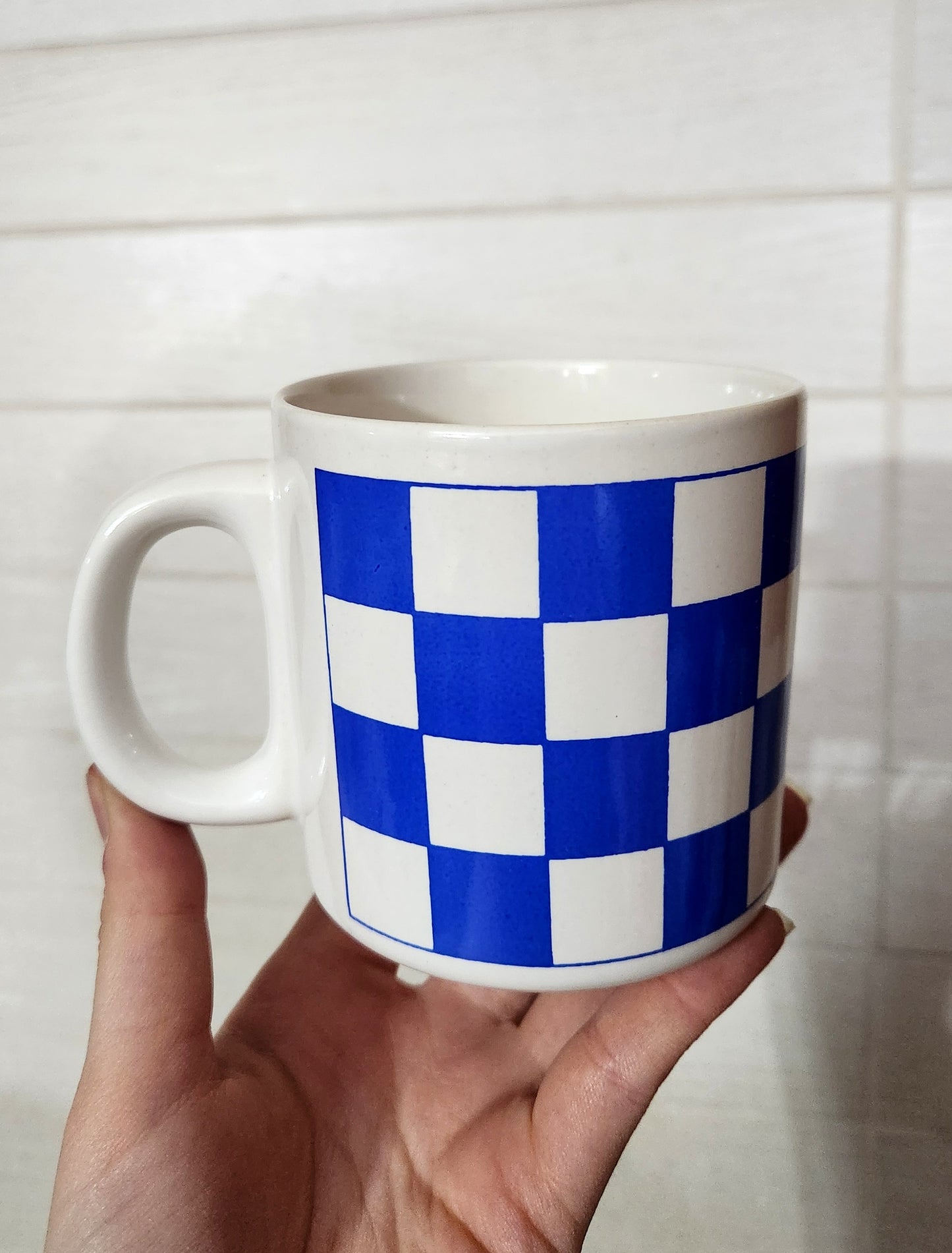 Set of 4 Vintage Romanian Ceramic Mugs