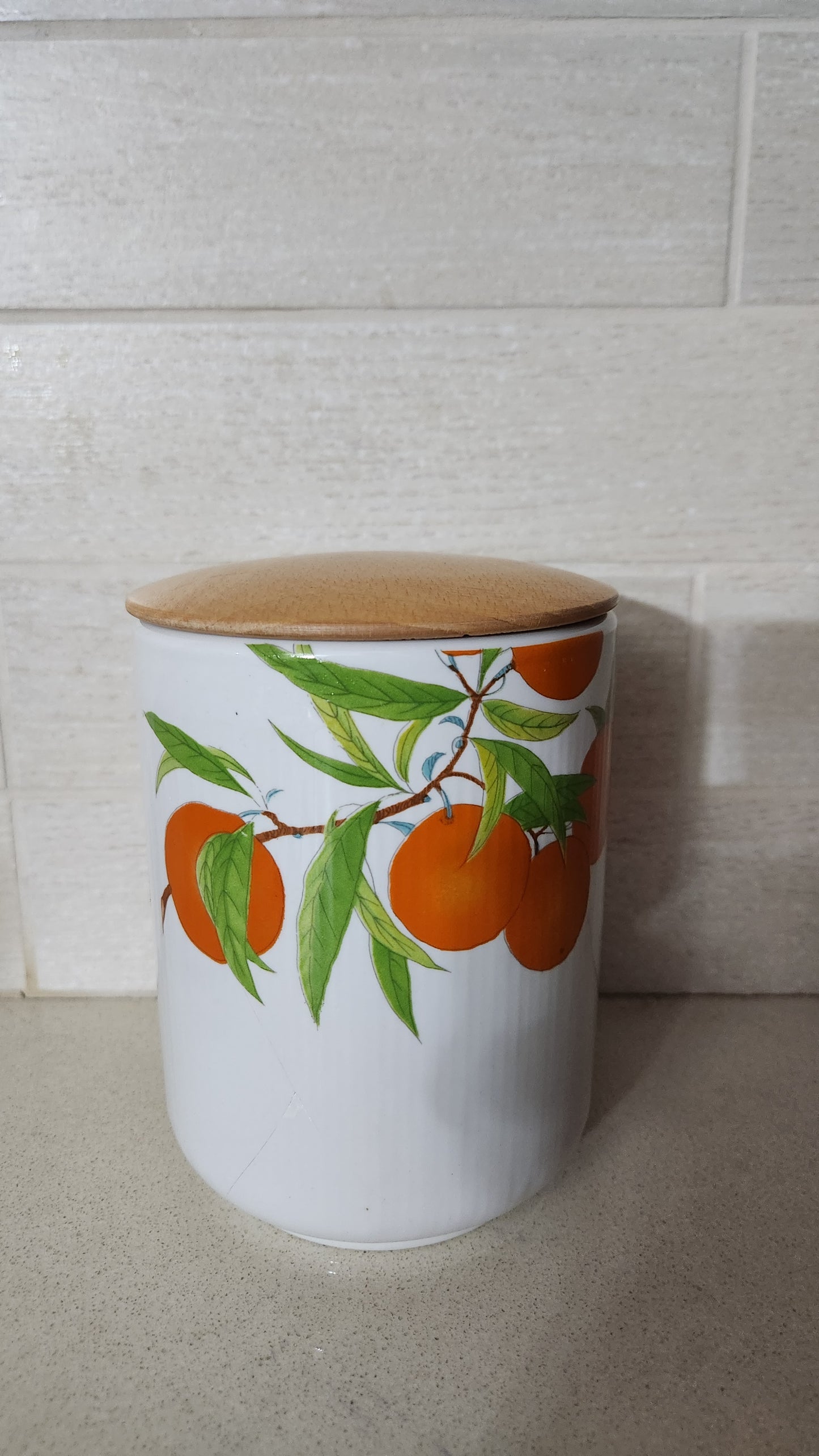 TOGNANA Italy Ceramic Kitchen Canister