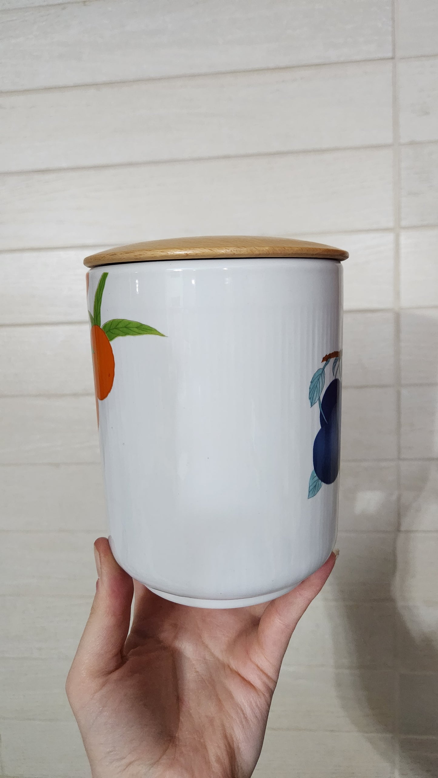 TOGNANA Italy Ceramic Kitchen Canister