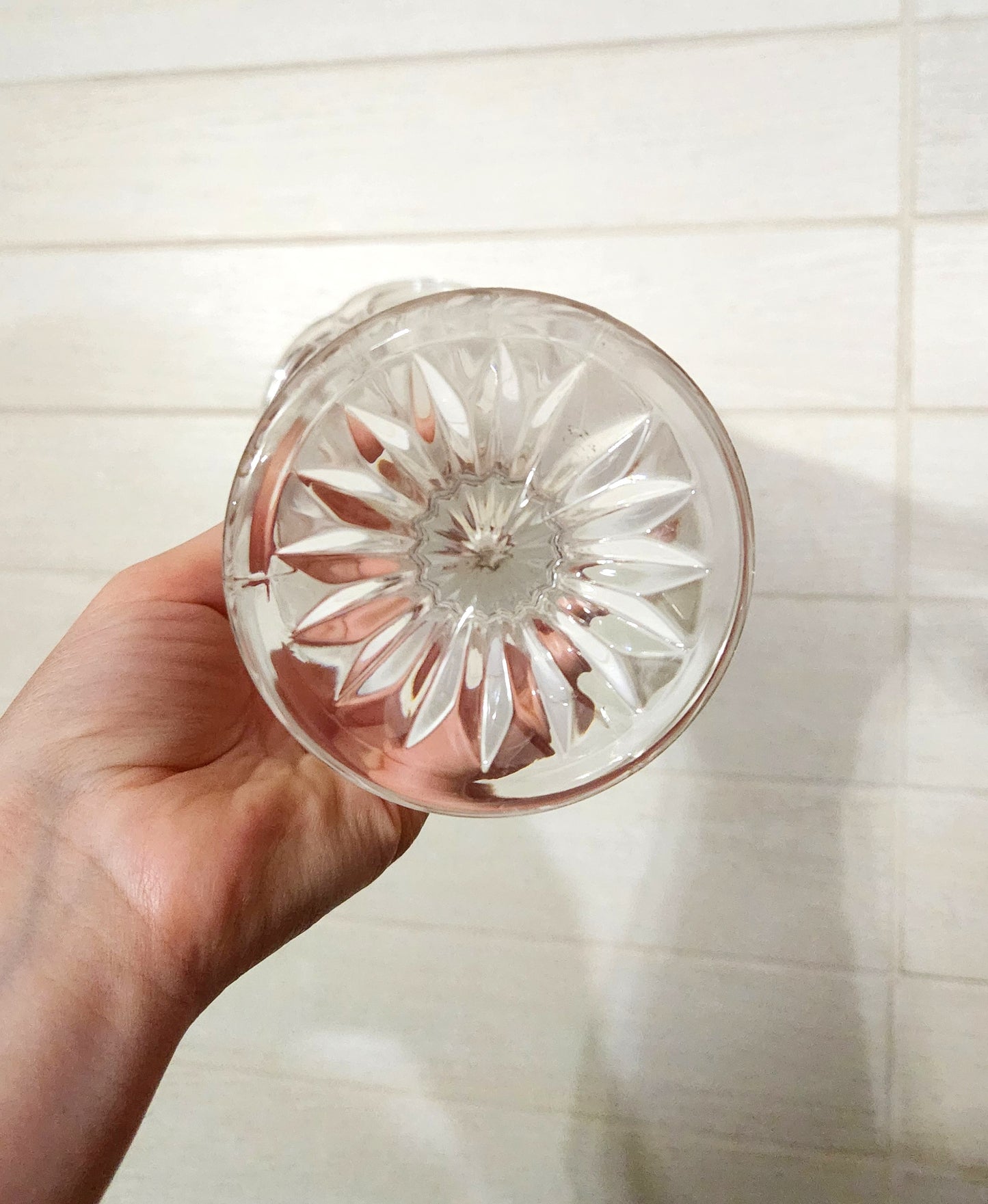 France Cristal d'Arques Royale Lead Crystal Vase, 22cm