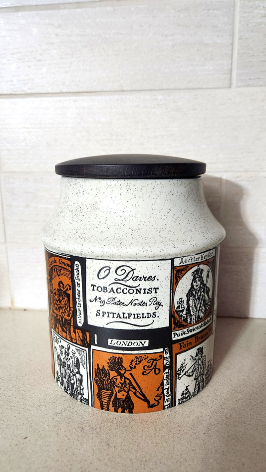 vintage tobacco jar