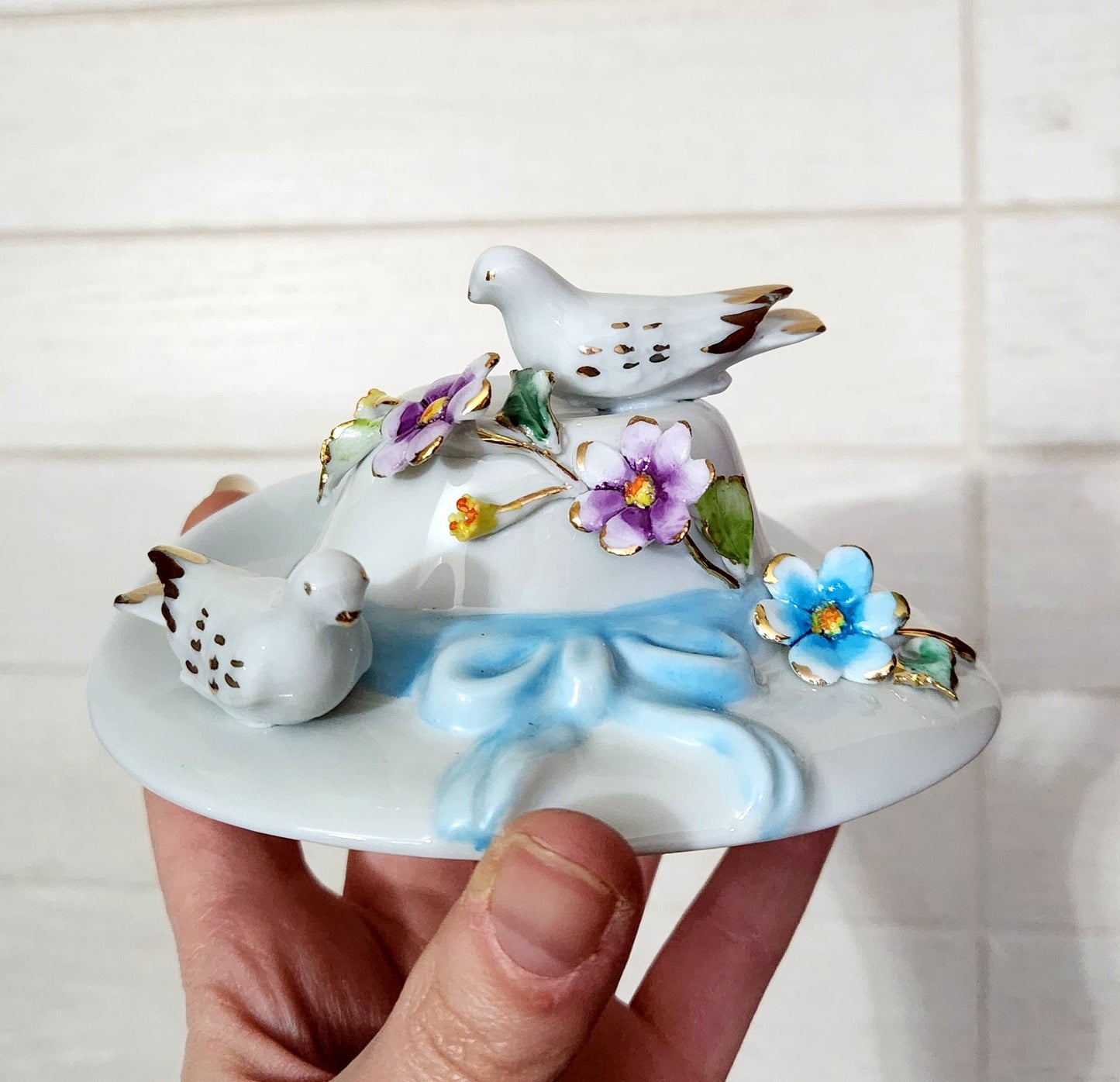 A. Callé Capodimonte porcelain figurines