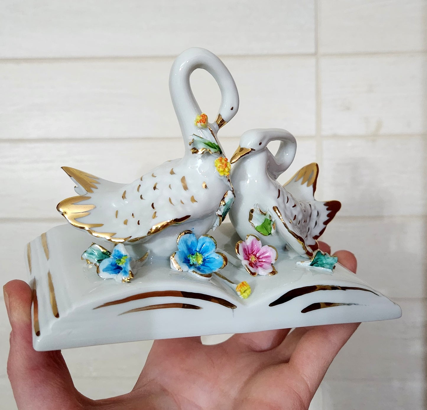 A. Callé Capodimonte porcelain figurines
