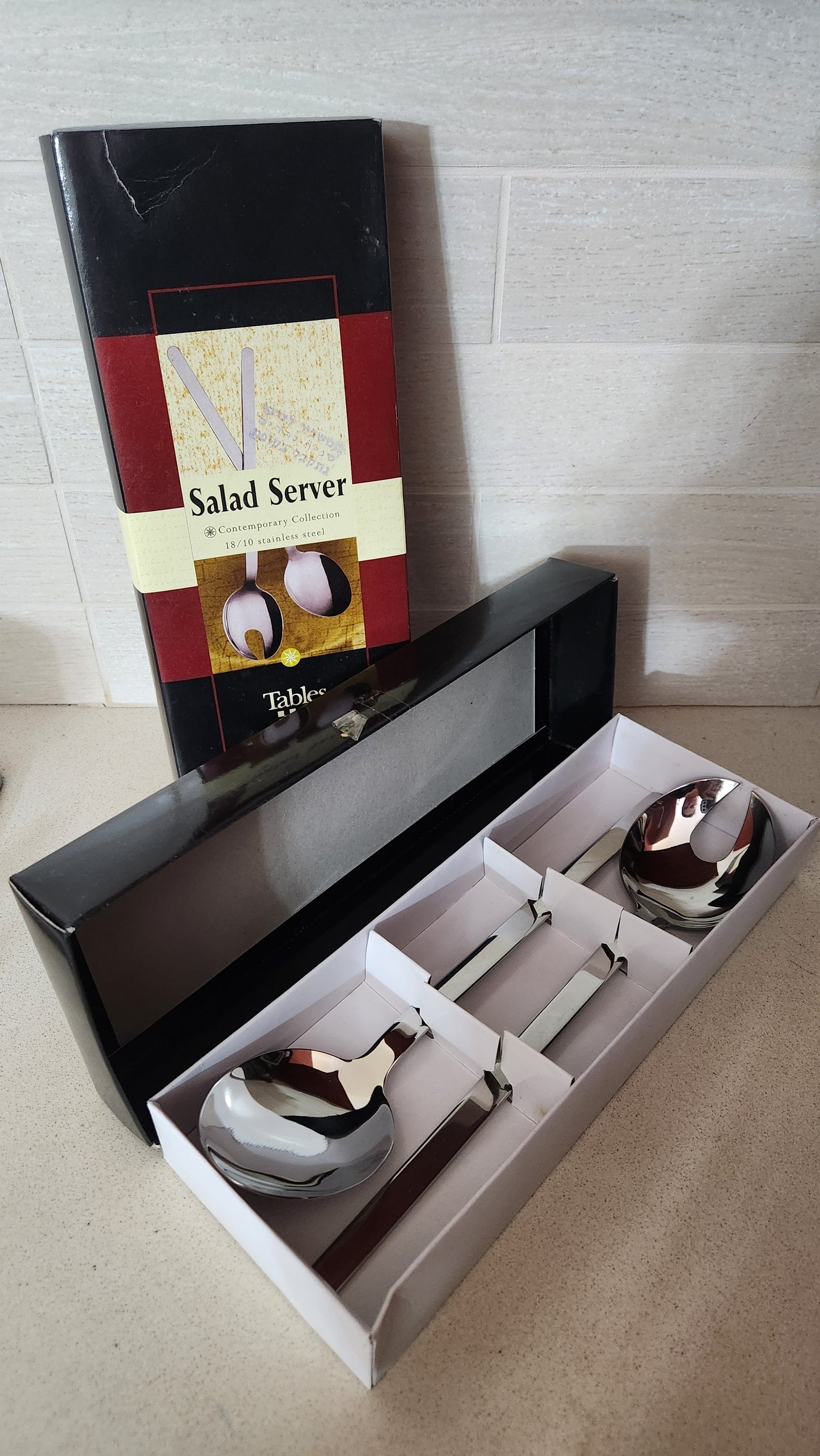 Tables 30cm Salad Server Set - 18/10 Stainless Steel