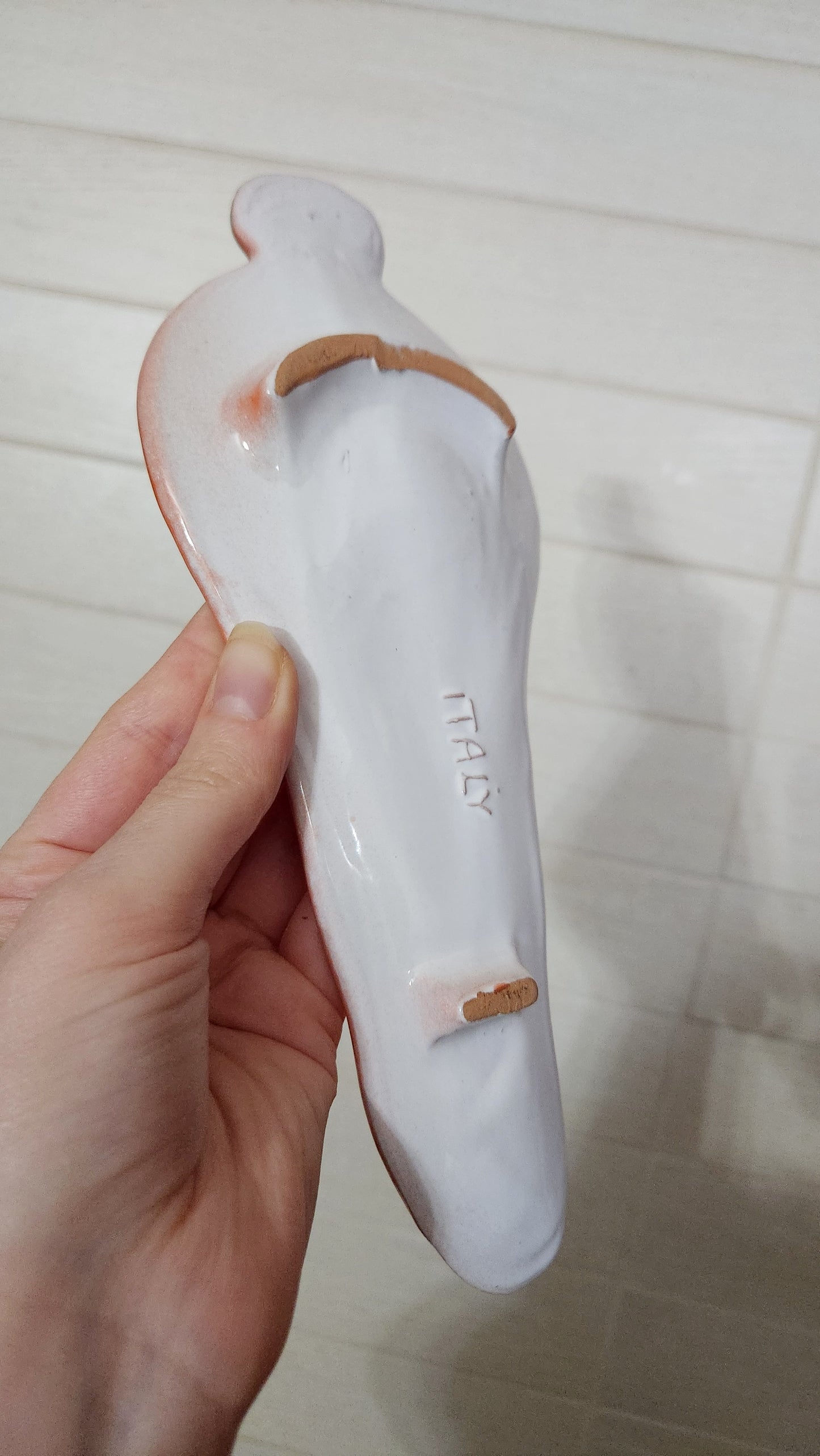 Italian Ceramic Vegetable Spoon Rests