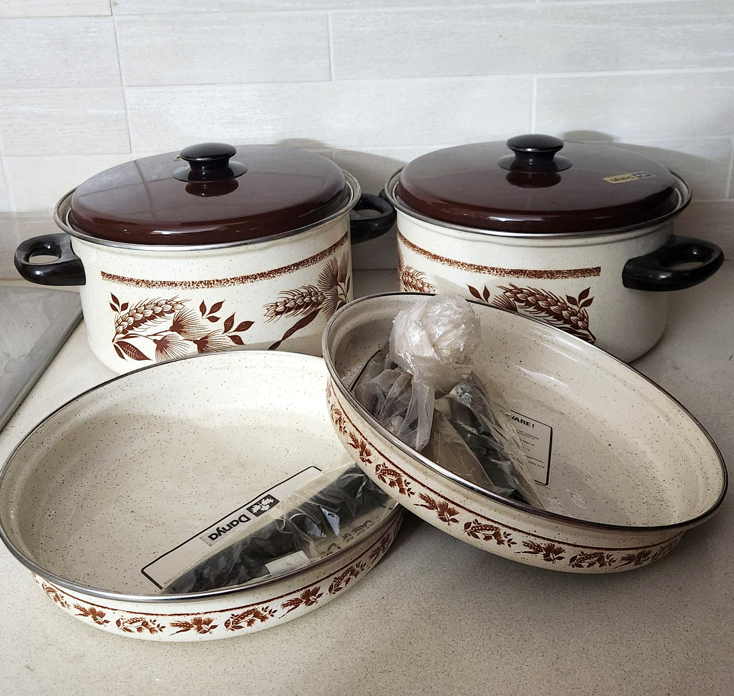 Danya Email Set - 2 pots & 2 pans - Alumaclad Bottom