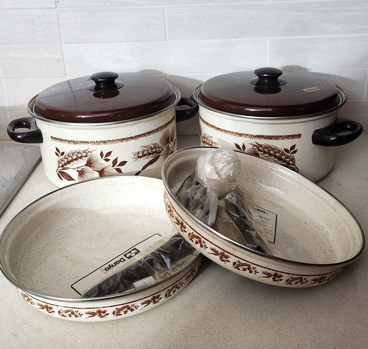 Danya Email Set - 2 pots & 2 pans - Alumaclad Bottom