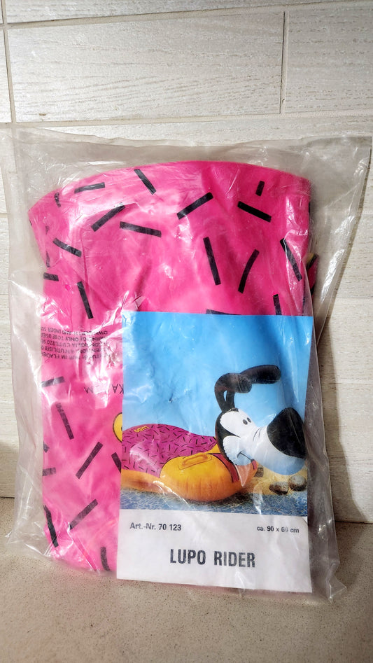 Vintage Fix and Foxi "Lupo Rider" Inflatable Pool Float - New In Package
