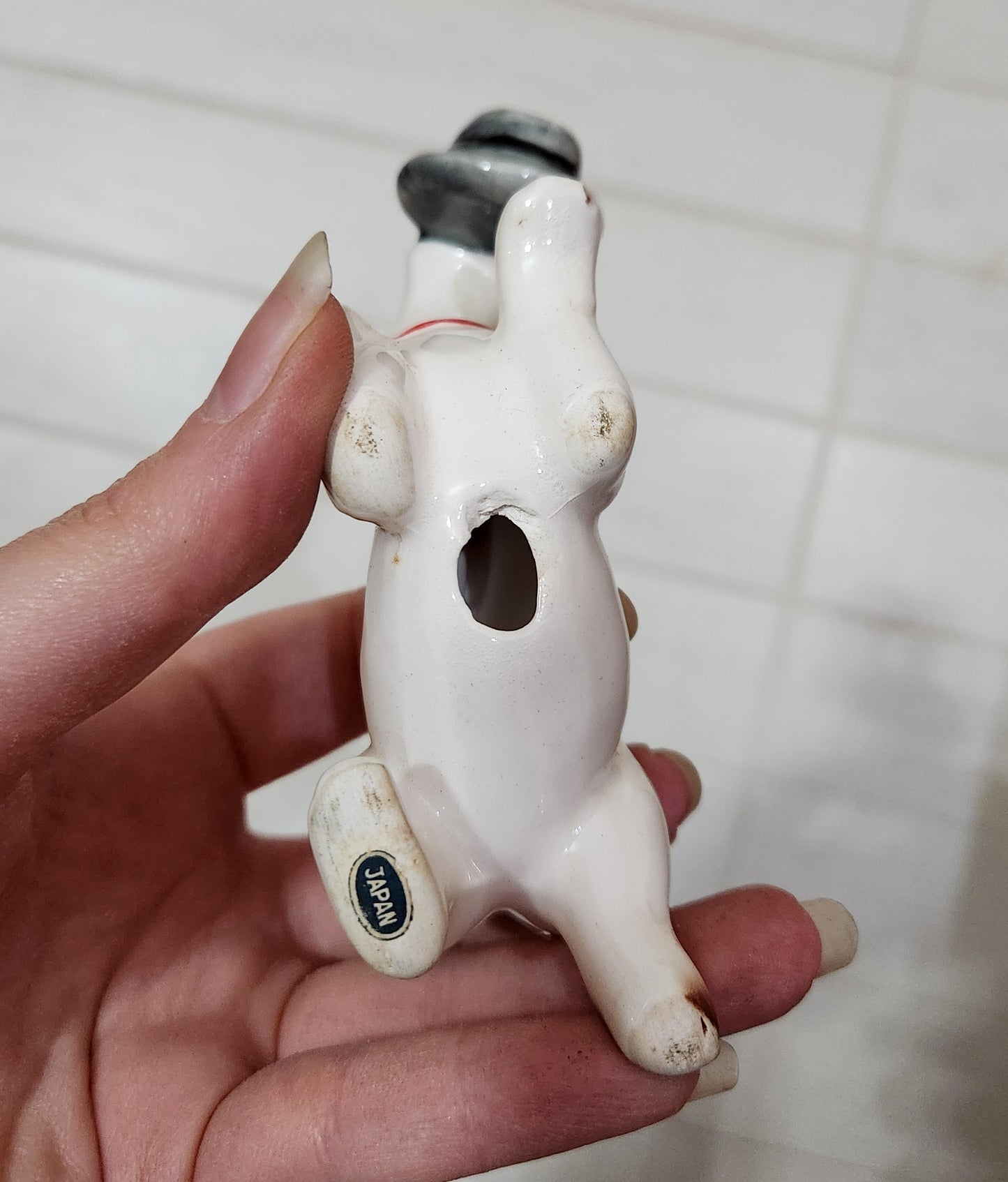 Japan Ceramic Dog Figurines Set