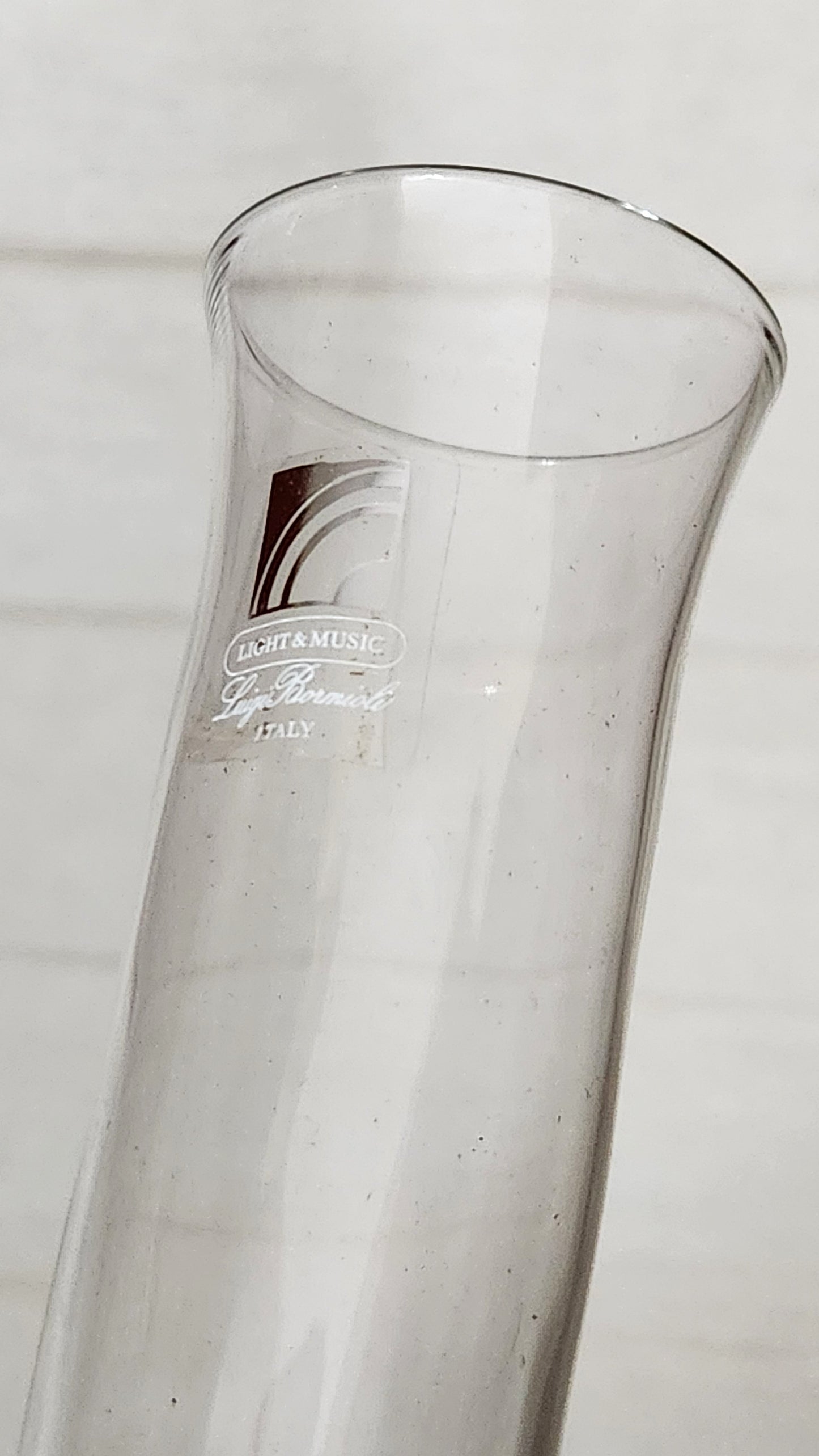 Luigi Bormioli "Light & Music" Mughetto Crystal Vase