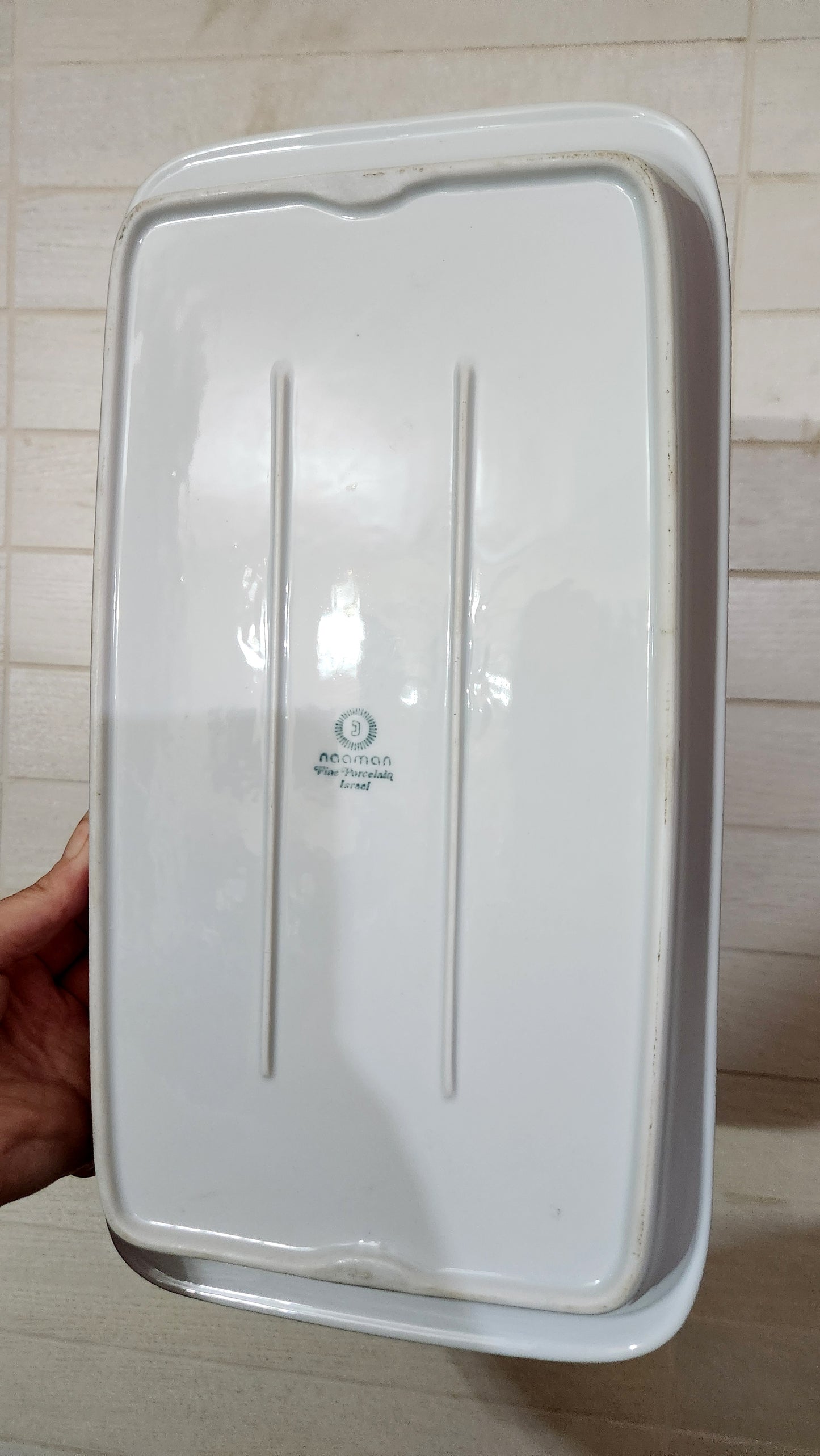 Naaman Fine Porcelain Rectangular Baking Dish/Serving Platter
